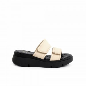 Scholl Bali 2 Straps 24 Plateauschuhe Damen Beige | 28FUCHSVL