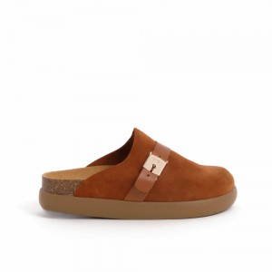 Scholl Brandy Ivy Buckle Clogs Damen Dunkelgrün | 85XZMYQRL