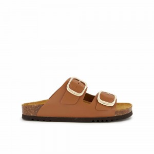 Scholl Cognac Noelle Mules Damen Braun | 61EYTFUQG
