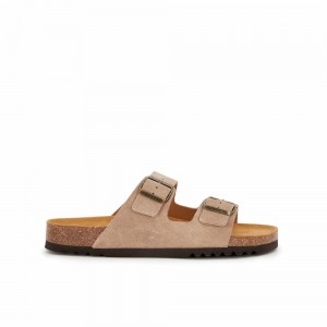 Scholl Dark Julien Sandalen Herren Dunkelbeige | 91GEAIWDZ