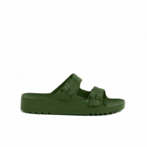 Scholl Dk Bahia Flip Flops Herren Grün | 81ZJOSBIY