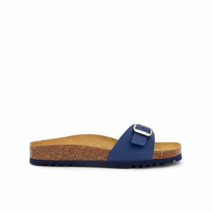 Scholl Estelle Mules Damen Navy Blau | 64MXKJSDW