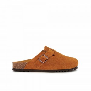 Scholl Fae Clogs Damen Braun | 92JCQHDZP