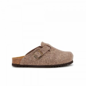 Scholl Fae Clogs Damen Hellbraun | 35NUSRQDH