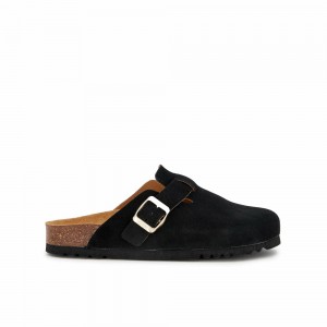 Scholl Fae Clogs Damen Schwarz | 98FNDZKWO
