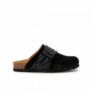 Scholl Fae Soft Clogs Damen Schwarz | 86LRUCFQD