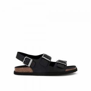 Scholl Gaston Sandalen Herren Schwarz | 54KXPTDEJ