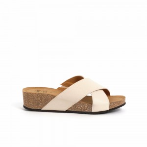 Scholl Ivory Rapallo Cross Mules Damen Weiß | 36HYLUSWE