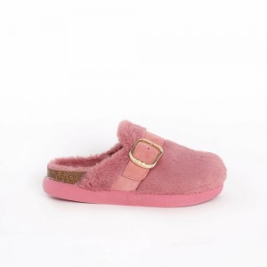 Scholl Ivy Big Buckle Clogs Damen Rosa Dunkelgrün | 86WXPYMUL