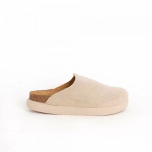 Scholl Ivy Clogs Damen Beige Dunkelgrün | 90WCQXNTI
