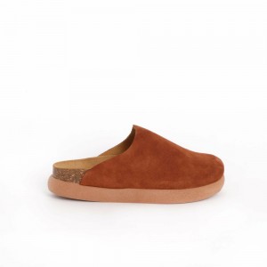 Scholl Ivy Clogs Damen Braun Dunkelgrün | 96SQIFOHE