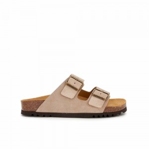 Scholl Josephine Mules Damen Dunkelbeige | 79SFZILCB