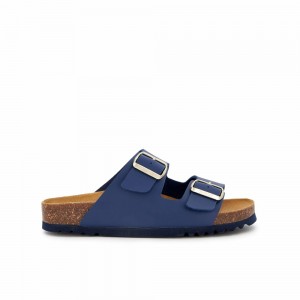 Scholl Josephine Mules Damen Navy Blau | 38TXKQFDZ
