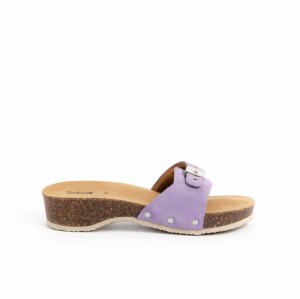 Scholl Lilac Pescura Cork Hohe Schuhe Damen Lila | 70FZEPUNL