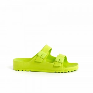 Scholl Lime Bahia Hausschuhe Damen Hellgrün | 09IOZRHCX