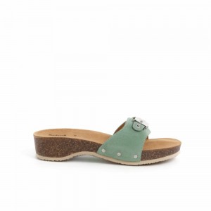 Scholl Mint Pescura Cork Hohe Schuhe Damen Mintfarben | 04SABMGXO