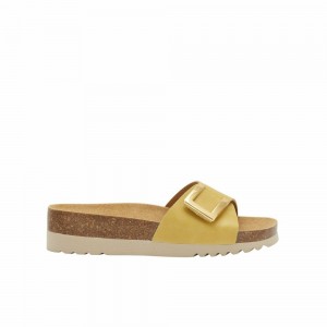 Scholl Monterey Mules Damen Gelb | 90NLQTPJF