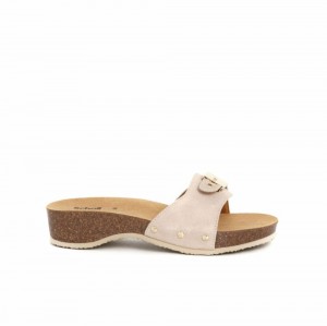 Scholl Off Pescura Cork Hohe Schuhe Damen Weiß | 73FGPLCDN