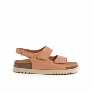 Scholl Peach Sierra Sandalen Damen Koralle | 03XVLKYTO