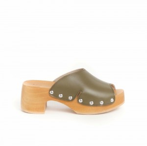 Scholl PescuraWave Sr Hohe Schuhe Damen Khaki | 98FCEABNJ