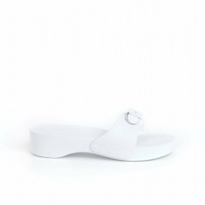 Scholl Pescura Aqua Hohe Schuhe Damen Weiß Helltürkis | 97VNKLMRP