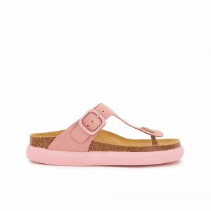 Scholl Pescura Heel Anais Chunky Flip Flops Damen Rosa | 05HZYSJLA