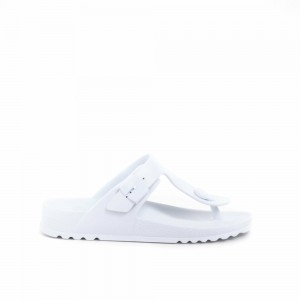 Scholl Pescura Heel Bahia Flip Flops Damen Weiß | 70SGNWQHM