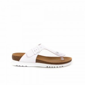 Scholl Pescura Heel Boa Vista Flip Flops Damen Weiß | 03FRMEZUB