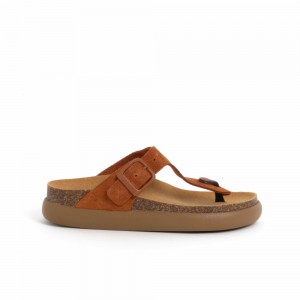 Scholl Pescura Heel Brandy Anais Chunky Flip Flops Damen Schwarz | 05LRJSEPO