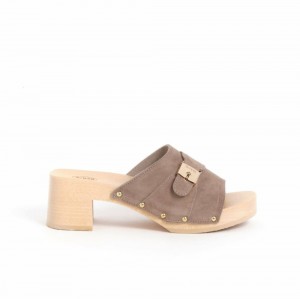 Scholl Pescura Sarah Mules Damen Beige | 12WJASBHV