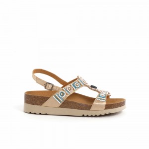 Scholl Platinum Bogota' Sandalen Damen Platin | 48EYFXTHP