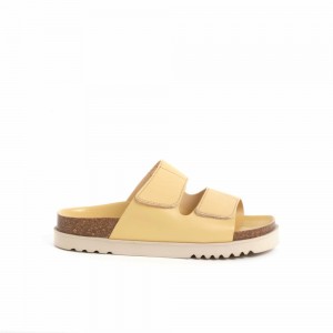 Scholl Sierra2 Straps Mules Damen Gelb | 08MWNCJQA