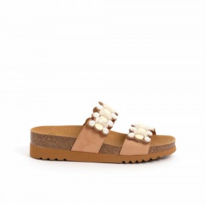 Scholl Sintra2 Straps Mules Damen Braun | 80TWXPUBC