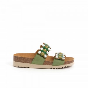 Scholl Sintra2 Straps Mules Damen Grün | 56CTIEVQF