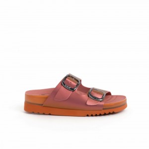 Scholl Vally Mules Damen Orange | 06AILMFRD