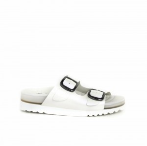 Scholl Vally Mules Damen Weiß | 38XBZWLOE