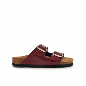 Scholl Wine Josephine Mules Damen Bordeaux | 20NGMPSBK